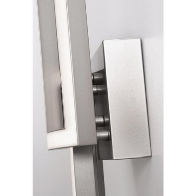 Sia 16.75" Painted Nickel LED Dimmable Sconce