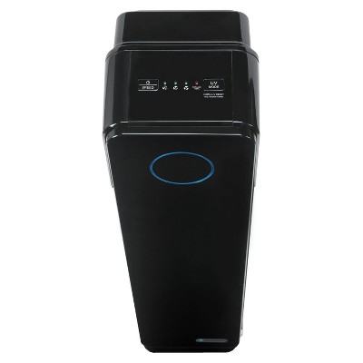 Black 28" Energy Star HEPA Air Purifier with UV-C Light