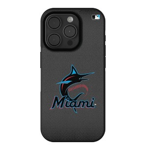 MLB National League Teams Linen Bump Cell Phone Case for Apple iPhone - 1 of 4