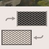 VisioGear Rug Pads, Reversible Outdoor Rug, Portable RV Camping Carpet, Large Floor Mat for Backyard, Black & Beige, 215”*108“*0.1” - 4 of 4