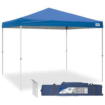 Caravan Canopy V Series 2 Pro 10' x 10' Entry Level Straight Leg Canopy, Blue