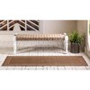 Unique Loom    Outdoor Border Greek Key Area Rug - 3 of 4