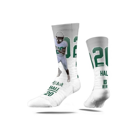 Nfl New York Jets Premium Full Sub Socks - Breece Hall : Target