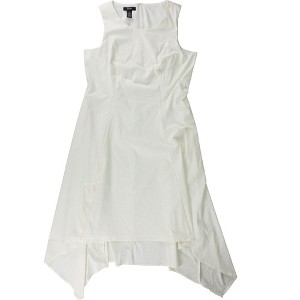 Alfani Womens Solid Asymmetrical Dress - 1 of 1