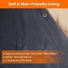 NPolar"USB Heated Blanket with Zipper Arm Holes, 3 Heat Levels, 6 Zones, Dual Switch, Washable"Camel&Grey - 2 of 4