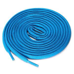 Elerevyo Athletic Oval Bootlaces Half Round Sneakers Shoelaces 2 Pairs - 1 of 4