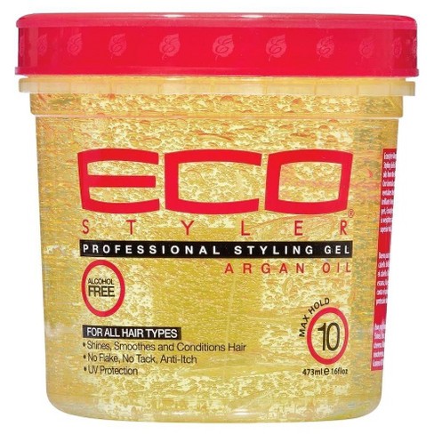 Eco Style Professional Styling Gel Black Castor & Flaxseed Oil - 16 Fl Oz :  Target