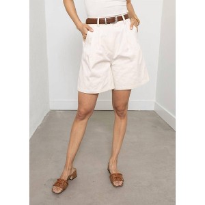 Women's Clyde Pleated Shorts - LUCY PARIS - 1 of 4