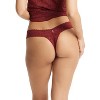 Hanky Panky Women's Daily Lace Low Rise Thong - One Size - 3 of 3