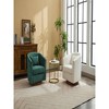 28.35"Swivel Accent Chair , Sofa Chairs with Wood Base Side - 2 of 4