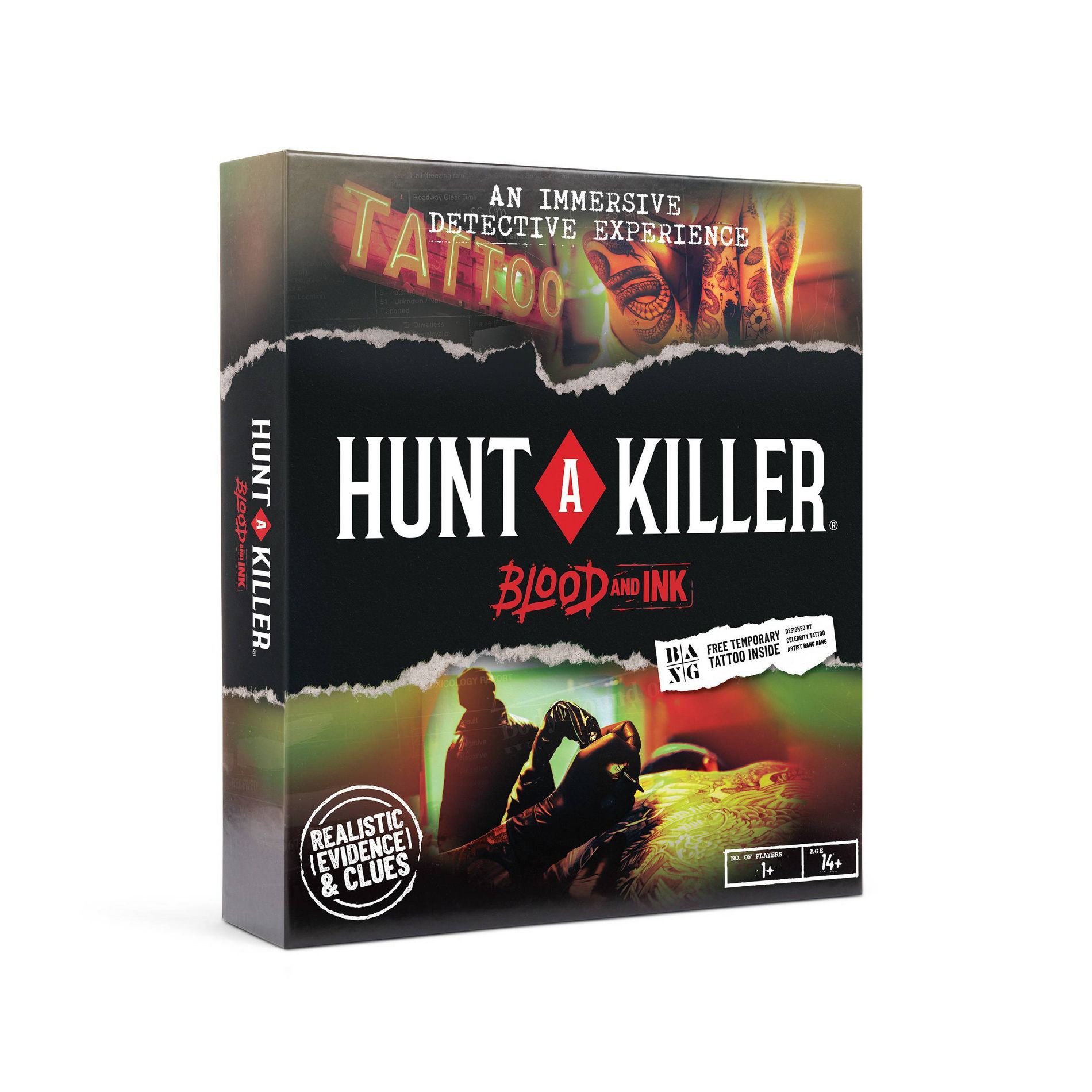 Hunt A Killer Blood and Ink Board Game Board Game