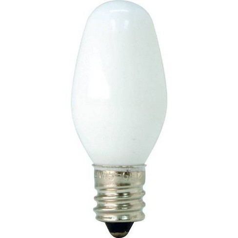 4 White Plug In Night Light Module w/4 Watt Bulb Great for Projects or light 