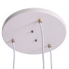Renmarco Contemporary 3-Light Cluster Pendant - LT1039348 - White - SEI - 4 of 4