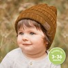 KeaBabies 3pk Warmzy Baby Beanies, 0-36 months Baby Hats, Baby Winter Hat for Newborn, Infant, Toddlers, Boys, Girls - 2 of 4