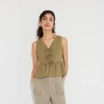 Women's Tie-Front Vest - Wild Fable™