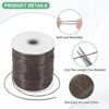 Unique Bargains Waxed Polyester Durable Flexible Beading Cord 1 Roll - 2 of 4