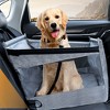 Dog Car Seat, Back Seat Extender Waterproof Dog Hammock With Breathable Mesh, Foldable Dog Carrier Dog Car Seat Cover For Car SUV Truck Back Seat - 2 of 4