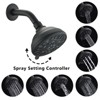PAGED Single Handle 5-functions Shower Head Rainful Shower Heads with Tub Spout and Valve for Bathroom - 2 of 4