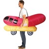 Imposta Costumes Adult Oscar Mayer Inflatable Wiener Mobile Costume Bodysuit Red One Size - 2 of 4