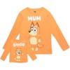 Bluey Bingo Chilli Mom Bandit Dad Long Sleeve Matching Family T-Shirt Toddler to Adult - 3 of 4
