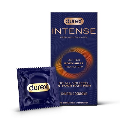 Durex Intense Nitrile Condoms - 10ct