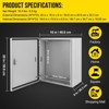 COZONY NEMA 4X Waterproof Steel Electrical Box, IP66 Dustproof, Outdoor/Indoor Electrical Junction Box, Lockable Junction Box - 2 of 4