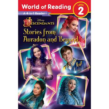 World of Reading: Descendants 4-In-1 Reader: Stories from Auradon & Beyond - by  Steve Behling (Paperback)