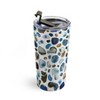 Ninola Design Watercolor Stains Blue Gold Travel Mug 20 oz Stainless Steel Travel Mug - Deny Designs - 3 of 4