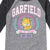 Boys' - Garfield - Collegiate Raglan Graphic T-Shirt - 2 of 4