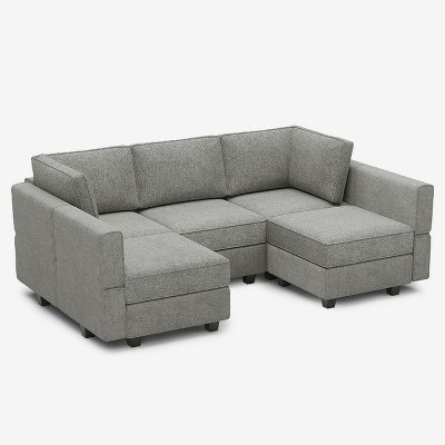 Belffin Modular Terry Sofa with Storage Seat (5 Seats + 7 Sides)