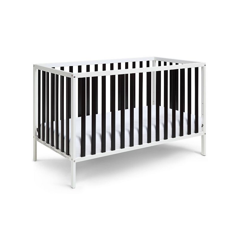 Baby Cache Deux Remi 3-in-1 Convertible Island Crib - White/Black, 3 of 9