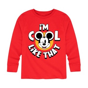 Boys' - Disney - I'm Cool Like That Long Sleeve Graphic T-Shirt - 1 of 4