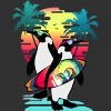 Boy's Design By Humans Penguin Summer Vacation By clingcling T-Shirt - 2 of 3