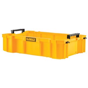 DeWalt - ToughSystem - Deep Tool Tray - 1 compartments - Polypropylene - Black - 1 of 1