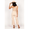 Petal and Pup Womens Georgette High Waisted Straight Leg Pants - 3 of 4