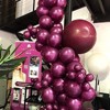 PartyWoo Balloons Metallic Hot Pink Magenta Fushsia 12 Inch 50 pcs - 3 of 4