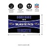 Evergreen Come Back with Tickets Baltimore Ravens 28" x 16" Woven PVC Indoor Outdoor Doormat - 2 of 4
