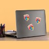 Sesame Street Cookies are My Valentine 50ct Vinyl Large Deluxe Stickers Variety Pack - 3 of 4