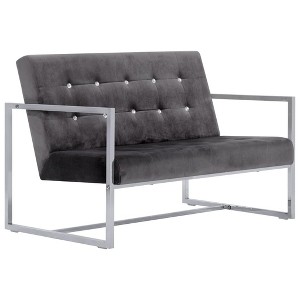 vidaXL 2-Seater Sofa with Armrests - 1 of 4
