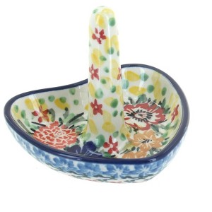 Blue Rose Polish Pottery 904 Ceramika Artystyczna Ring Holder - 1 of 1