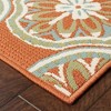 Oriental Weavers Montego 8323D Orange/ Ivory Indoor/Outdoor Area Rug - 2'5" x 4'5" - 3 of 3