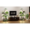 ACEPANO 61.4 in. H 8-Tiered Indoor Plant Stand with 5 Grow Lights for Living Room & Garden-Rustic Brown - 3 of 4