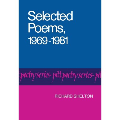 Selected Poems, 1969-1981 - (Pitt Poetry) by  Richard Shelton (Paperback)
