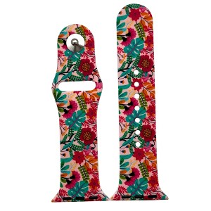 Olivia Pratt Seasonal Printed Silicone Apple Watch Band - 1 of 4