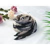 Allegra K Women's Retro Pleated Plaid Rhombus Head Neck Scarves Checkered Neckerchief - 2 of 4