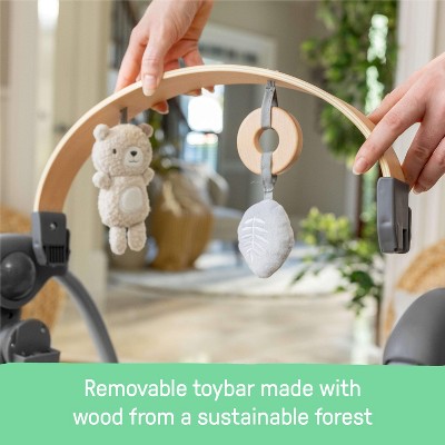 Ingenuity Every Season Swing 'n Go Portable Baby Swing - Wesley - Beige