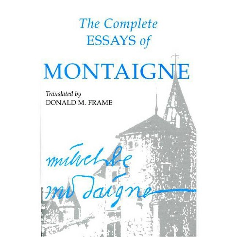 synopsis of essays (montaigne)