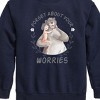 Boys' - Disney - Forget About Your Worries Baloo and Mowgli Graphic Long Sleeve Fleece Sweatshirt - 2 of 4