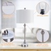 Maxax Table Lamps Set of 2,Buffet Lamps  Nightstand Lamps with Fabric Shade 26" Bedside Desk Lamps for Bedroom, Living Room - 4 of 4
