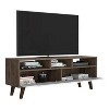 Tacoma TV Stand for TVs up to 55" Dark Walnut/White - Boahaus - 4 of 4